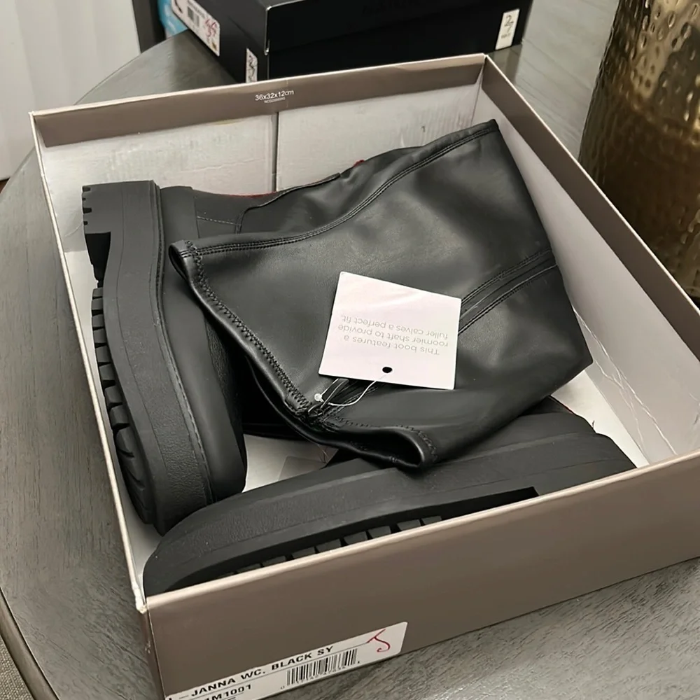 FRANCO SARTO Janna Wide Calf Over-The-Knee Boots